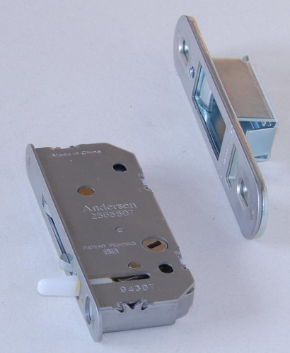 Vintage Reachout Lock Receiver Kit Replace for Sliding/Gliding Glass Door Patio - Picture 2 of 2
