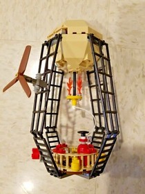 LEGO Adventurers Orient Expedition Set 7415 Aero Nomad Complete Minifigs Manual