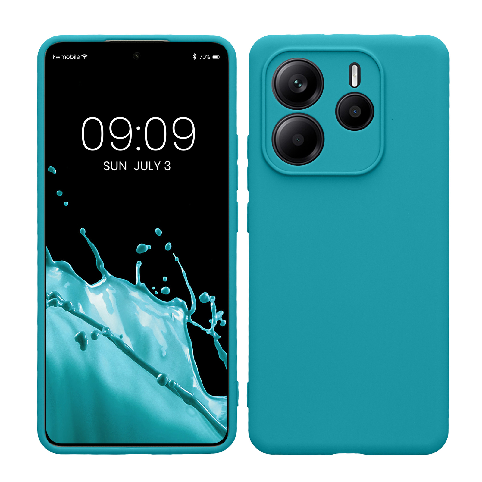 Удобный силиконовый чехол Hülle для Xiaomi Redmi Note 14 5G Handyhülle 
