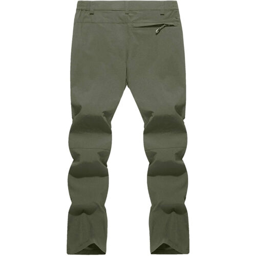 Pantaloni lunghi uomo escursionismo leggeri asciugatura rapida casual cargo lavoro sport - Foto 2 di 53