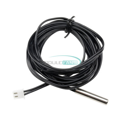 10/100X 50cm 0.5m NTC 10K 1% 3950 Thermistor Temperature Sensor Waterproof Probe