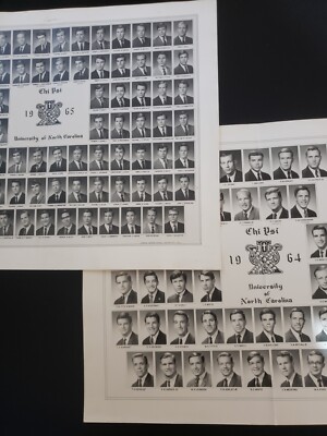 1964 1965 Pictures Chi Psi University Of North Carolina UNC Fraternity  Vintage