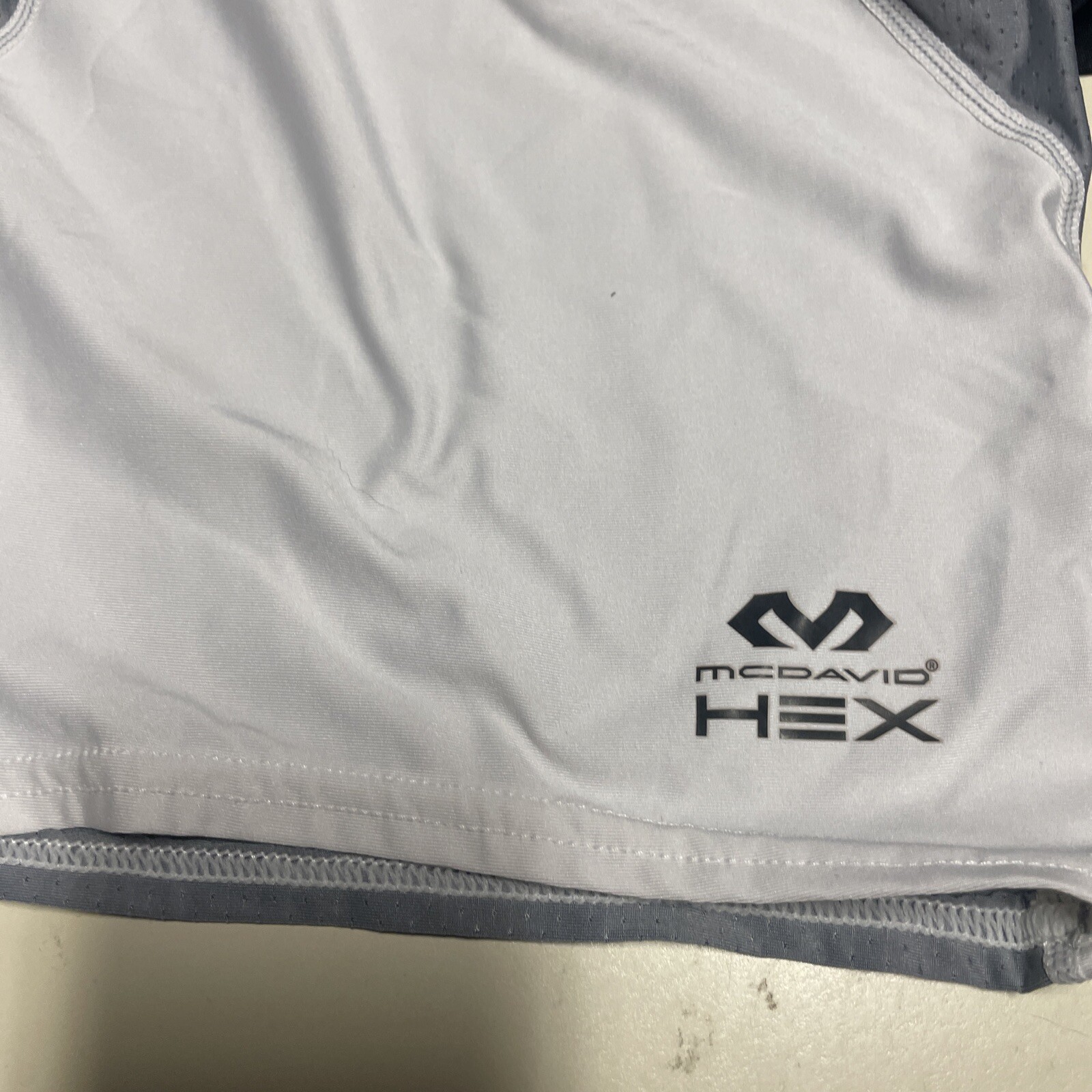 8 Baseball Pants Gray White McDavid Hex Chest Protector Adidas Sliding Shorts XS eBay