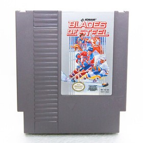1987 Nintendo NES Blades of Steel Hockey Video Game Cartridge | Tested / Works !