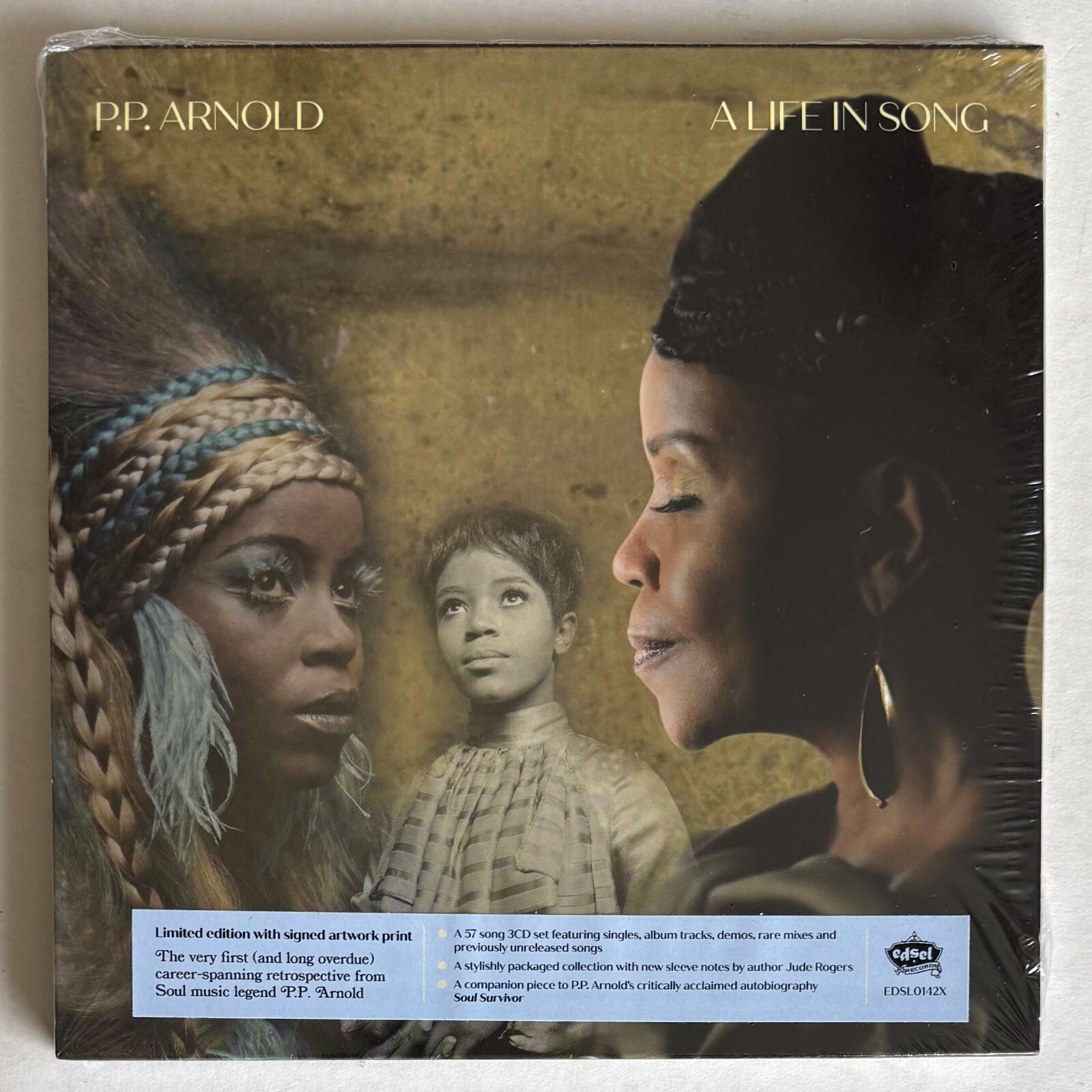 P.P. ARNOLD * SOUL SURVIVOR: A LIFE IN SONG * LIMITED SIGNED 3CD BOX SET * BN!
