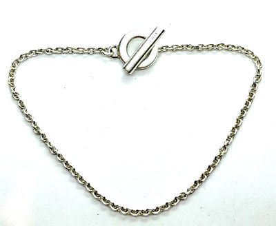 LINKS of LONDON gepunzt T-Bar Sterlingsilber Armband 7'' 4 gr