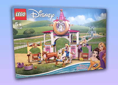 LEGO 43195 Disney Princess   Belle & Rapunzel Ställe - NEU - Geschenkset - OVP