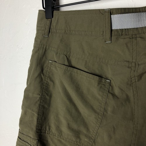 Gramicci Break Trail Shorts Herren Small 100% Nylon Gürtel Wandern Klettern grün - Bild 7 von 16