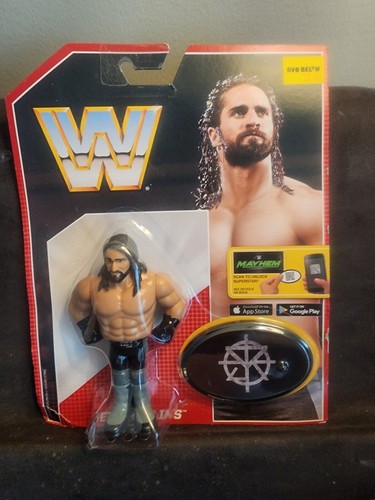 WWE Seth Rollins Mayhem Retro Series 3 Action Figu...
