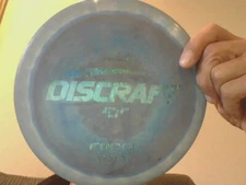 Paul Mcbeth 5x  ESP Force- Blue Swirl with metallic stamp