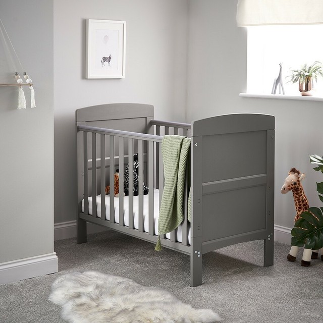 obaby cot bed grey