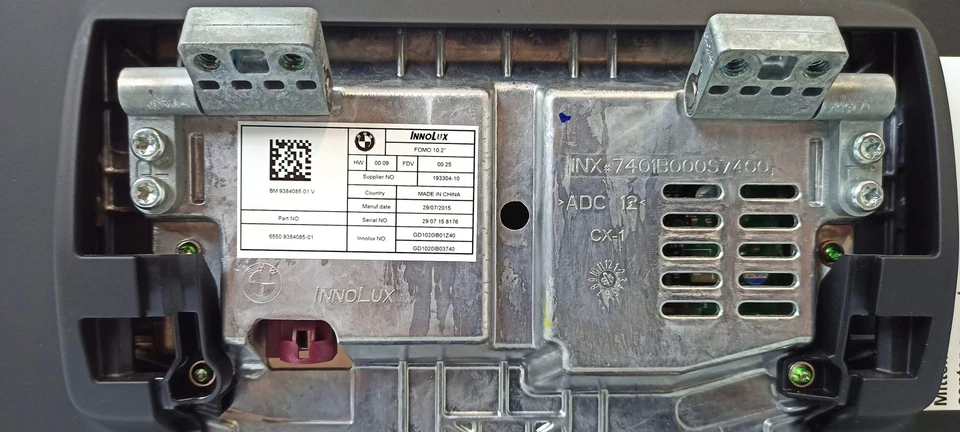 BMW DVD Player Rear Monitor 10,2 set 9384085 9392588 7' G11 G12 - Bild 4 von 4