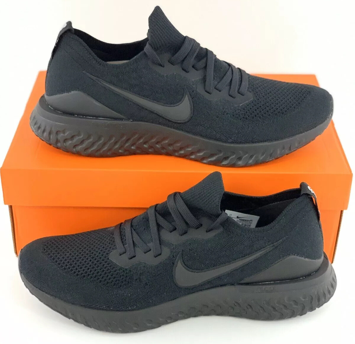 nike epic react flyknit negro