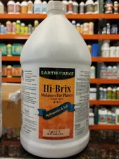Earth Juice - Hi-Brix - 1 Gallon Molasses For Plants 0-0-1 in Hydroponics & Soil