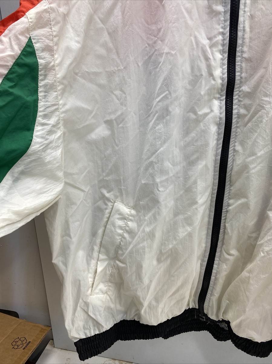 Vintage Castrol GTX Drag Racing Men Full Zip Light Windbreaker