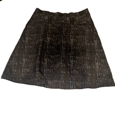 Della Spiga Italy Plus Size XL Skirt Black