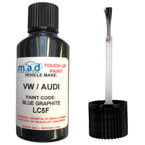 Vw Blue Graphite Lc5f Paint 30ml Touch Up Kit Scratch Volkswagen Golf