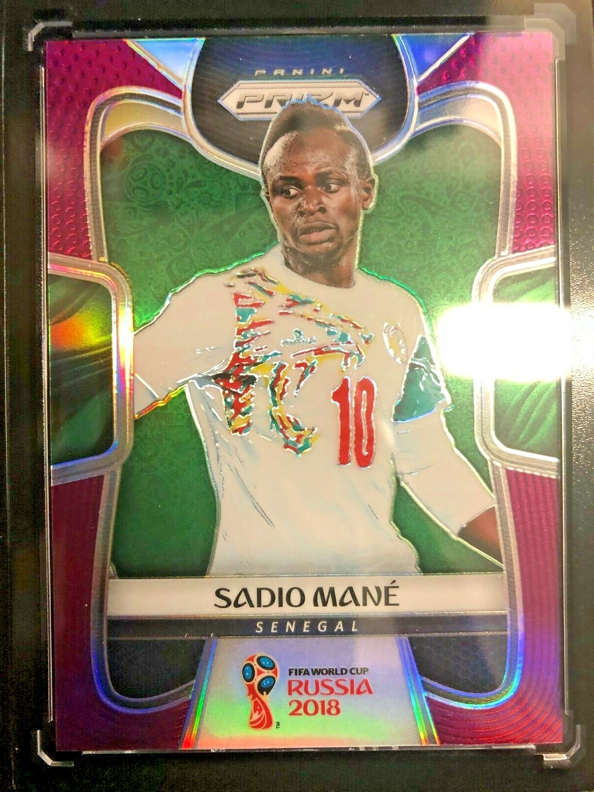 2018 Panini Prizm World Cup Purple Prizm Sadio Mane 10/99 #282