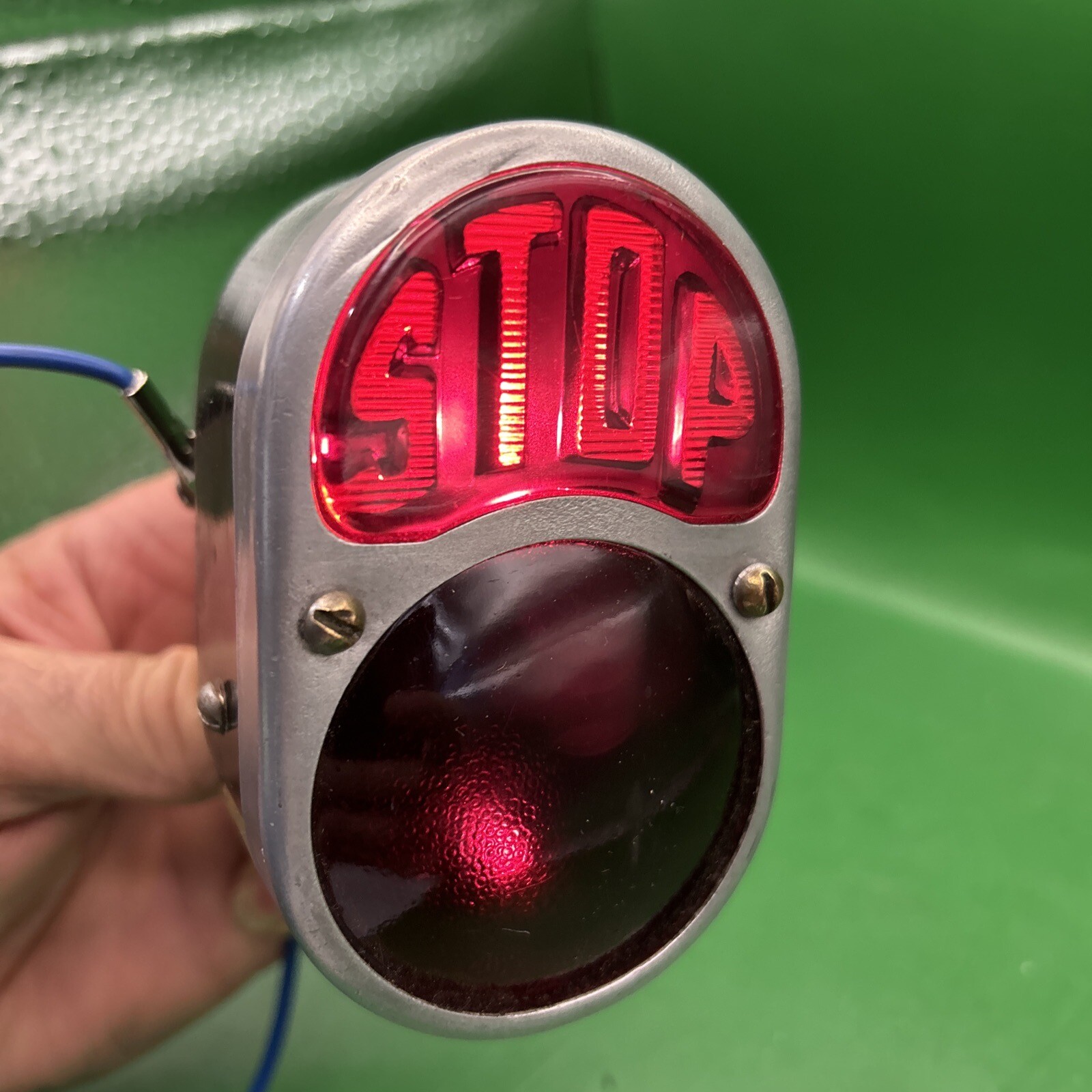 Vintage Antique STOP Tail Light Lamp Chevy Whippet Oakland Buick Hot