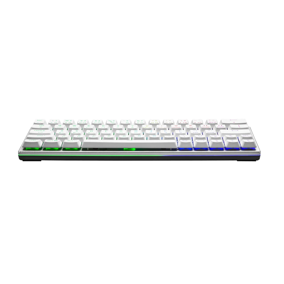 Cooler Master SK622 White Keyboard RGB LED Low Profile Mechanical Switch Blue - Image 4 of 4