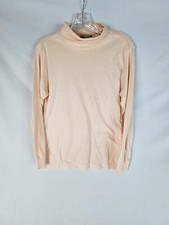 Vtg Womens Headliners Tommy Hilfiger Collection Peach Turtleneck Size Small