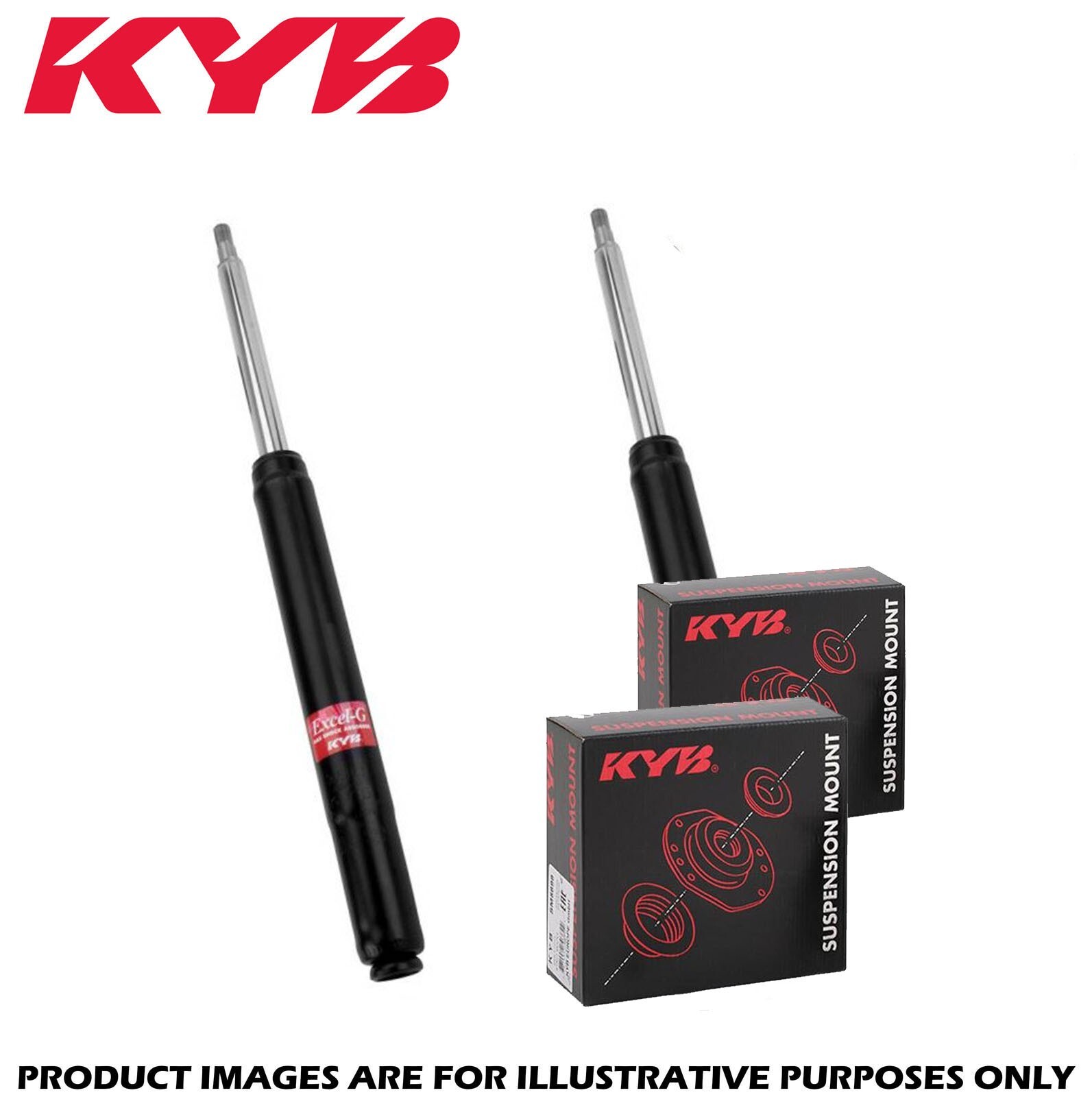 KYB Excel-G Front Shocks & Struts | Toyota MR2 (85-89) (363045)