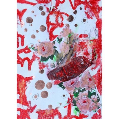 '' Hier encore V '' signed MPOIRIER | Original painting 7 x 5 in