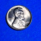 1951-D LINCOLN WHEAT CENT RED W/MINT LUSTER "U-GRADE" BU UNCIRCULATED #10