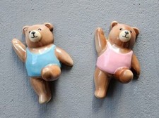 Vintage MCM CHOICE OF Ceramic TeddyBear Nursery Girls/Boys Rm Decor