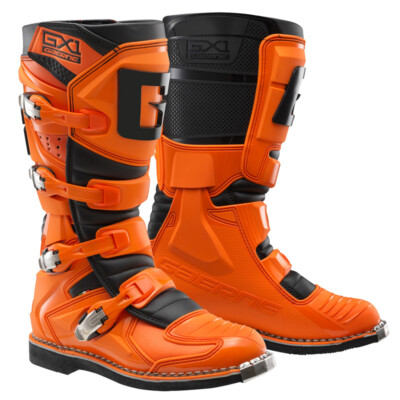 Gaerne MX GX1 Orange/Black MX Motocross Offroad Boots Goodyear Sole