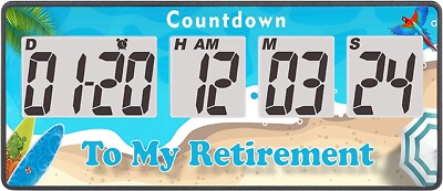 Digital 9999 Days Events Timer, Count-Down&Count-up Tracking,Backlight Display