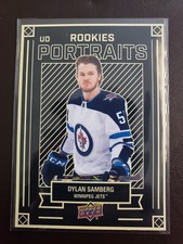 2022-23 Dylan Samberg UD Portraits Rookie Upper Deck Series 2 Hockey Winnipeg...