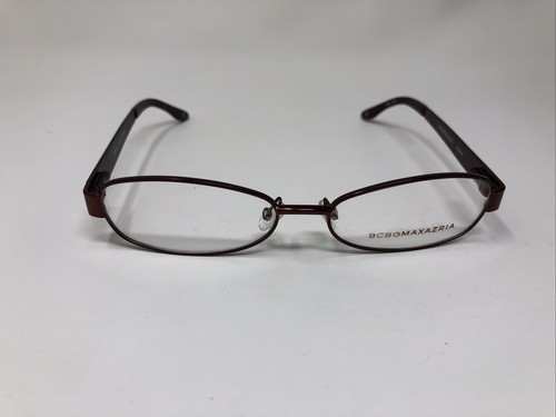 BCBG MAXAZRIA EYEGLASSES FRAME ALBA WINE RED 51-15-130 METAL S286