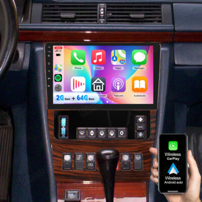 64GB Android 15 CarPlay Autoradio Für Mercedes-Benz W124 1988-1992 GPS Navi WiFi