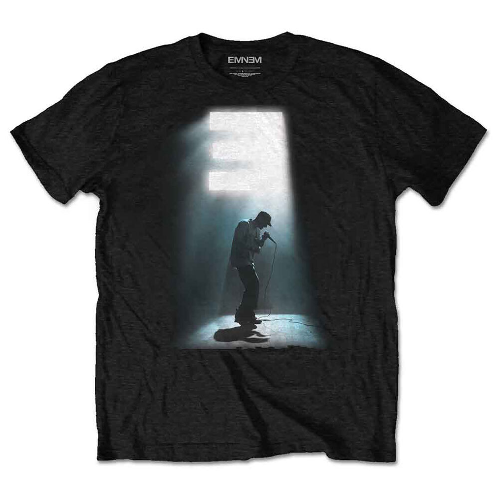 Eminem Glow Logo Graphic Tee for Fans and Streetwear Enthusiasts