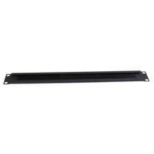 Brush Panel 19" 1U Server Cable Management Rack Mount Bar Slot