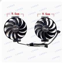 For ASUS RTX3060 3060ti 3070 DUAL Megatooth Shark V2 OC Graphics Card Cool Fan