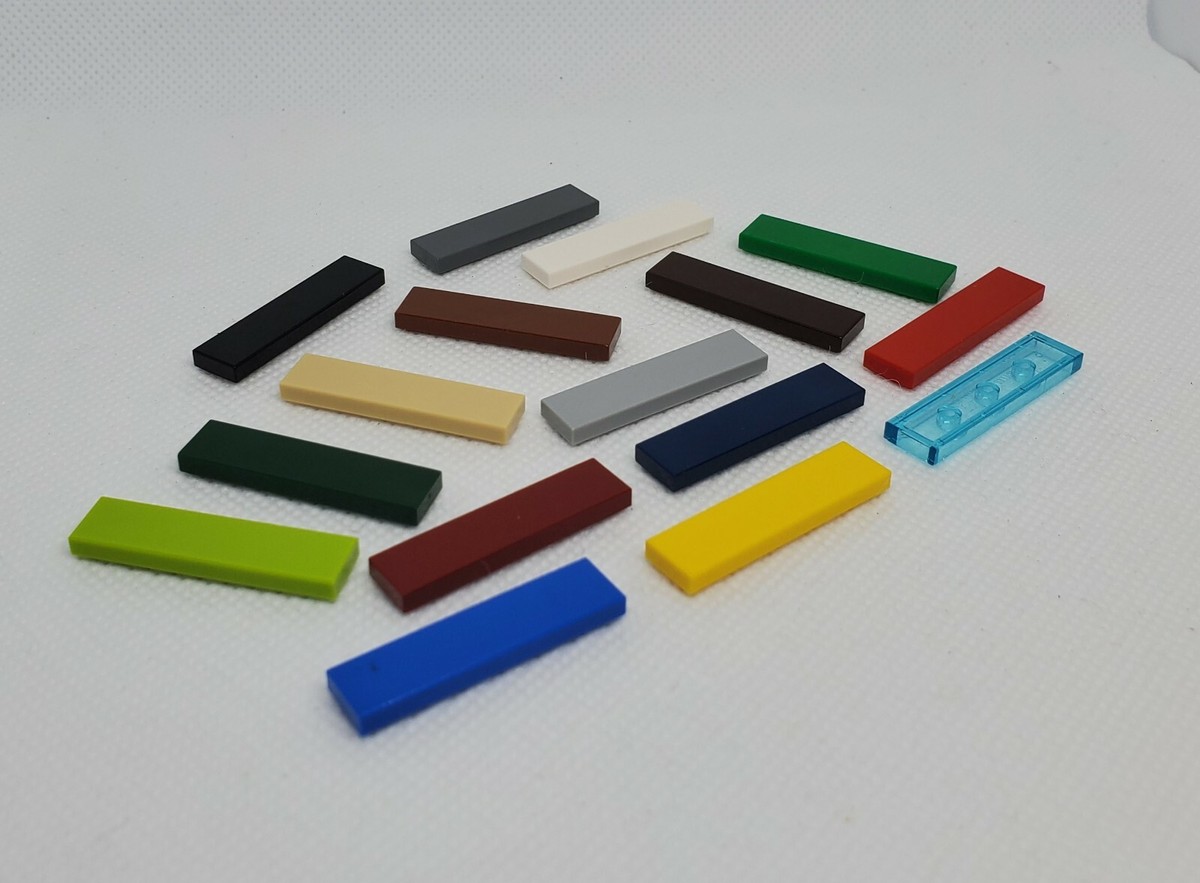 LEGO Parts Tile 1 x 4 1x4 2431 35371 75703 91143 [6 pieces] Choose