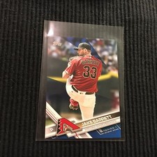 2017 TOPPS MINI #51 JAKE BARRETT *BLUE #3/10*  ARIZONA DIAMONDBACKS