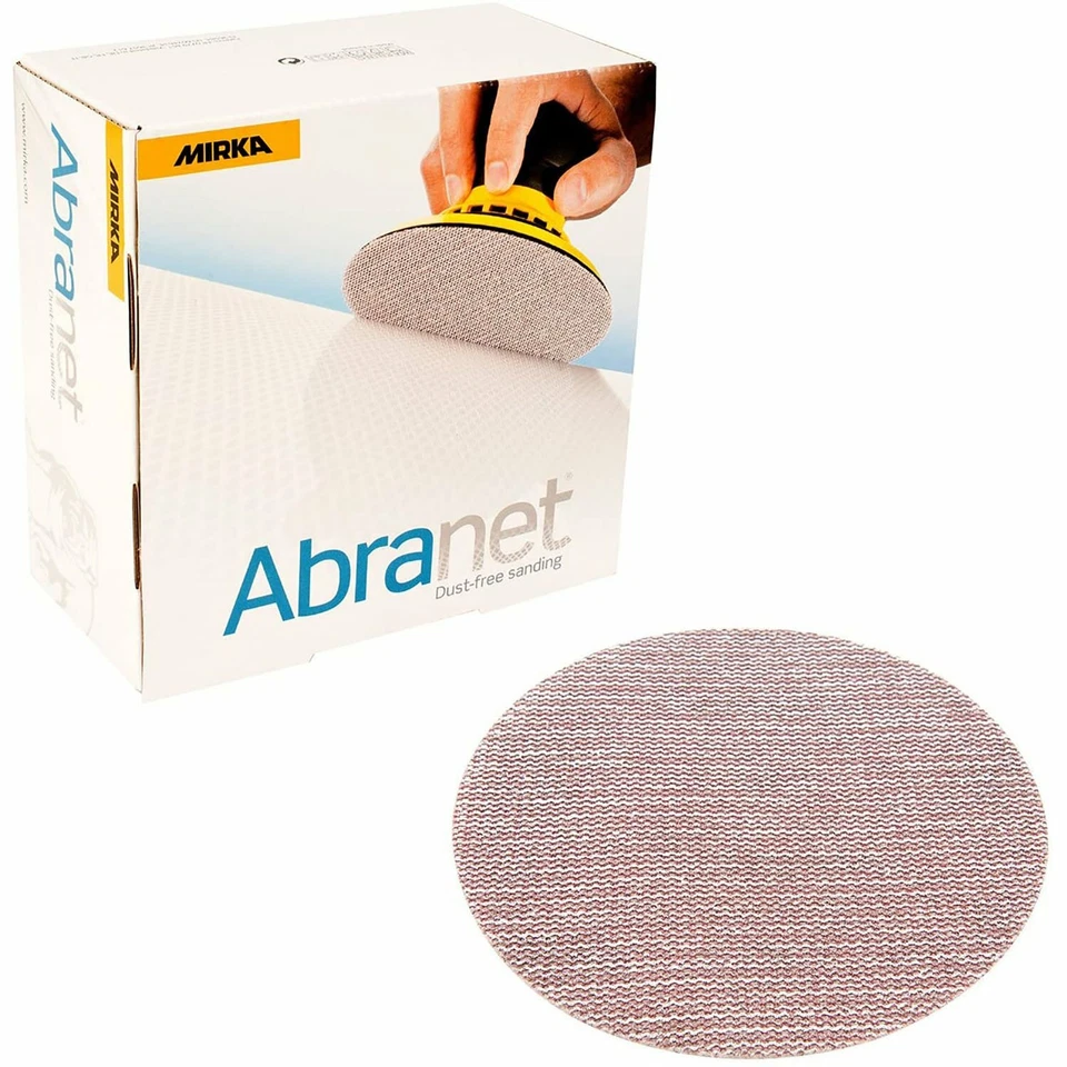 Mirka 9A-241-AP Abranet 6" Sanding Disc, Assortment