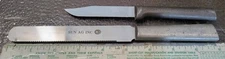 Vintage Rada Or Style Aluminum Handle Bagle & Paring Knifes Set Of 2