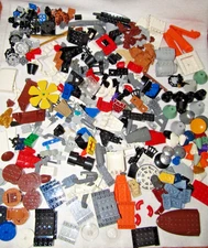 LEGO Assorted Specialty Pieces Lot Cone Brick Separator Dish Curve Arch Turbine