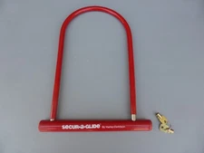 AMF Harley Davidson Secur-A-Glide Loop Lock with Keys 45735-81