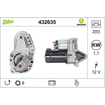 Starter VALEO 432635 für BMW R 850 1100