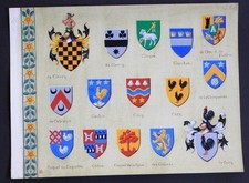 Clerc Le Cocq Clinqué Cochin Coquel Coquette Coène Blason Wappen Héraldisme