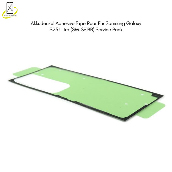 Original Samsung Galaxy S23 Ultra S918B Akkudeckel Dichtung Kleber Adhesive Set-image