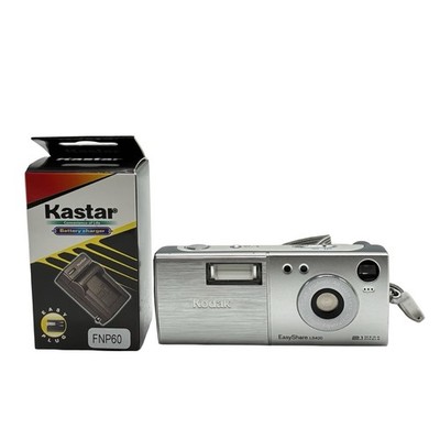 Vintage Kodak Easyshare LS420 2.1 MP Digital Camera, Silver, And