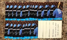 1988 Bo Jackson Oddball Turn Your Back On Crack No Caine LOT of 25