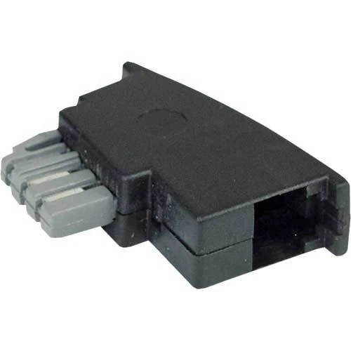 3 adaptadores InLine TAE-N TAE-N St->RJ11 Bu 6P4C negro - Imagen 1 de 2