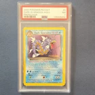 2000 Pokémon Rocket Dark Gyarados Holo Prerelease PSA 7